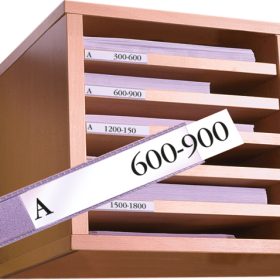 3L Beschriftungsfenster 15x150mm 7515-10 PVC selbstklebend 10 Stück