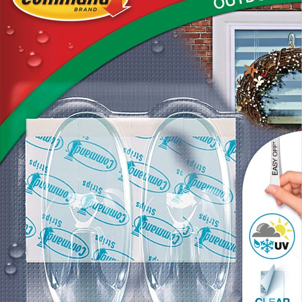 3M Deko-Haken Command Outdoor M 17091AW 2 Stück