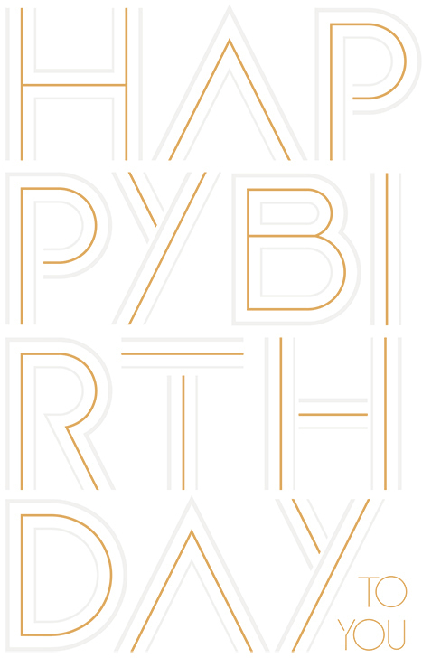 51258.indd ABC Geburtstagskarte B6 51258 Happy Birthday to you – Hochwertig & günstig bei ShopDeca