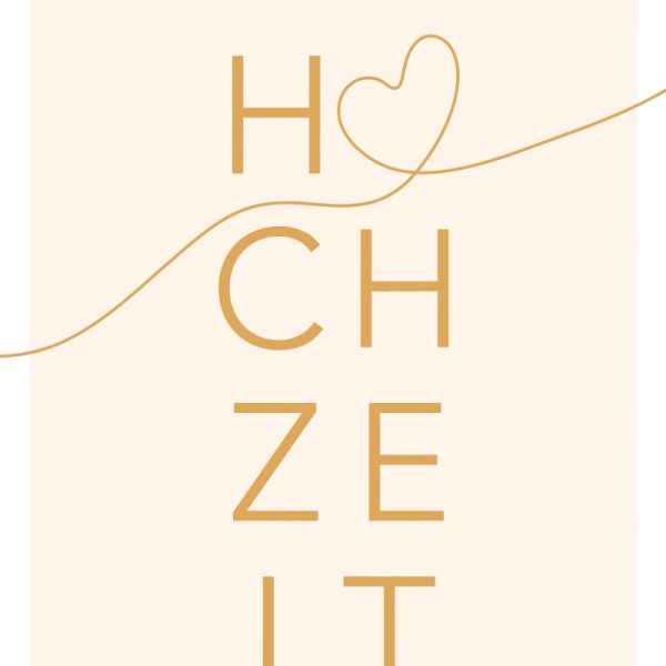 ABC Hochzeitskarte B6 51646 Alles Liebe Hochzeit