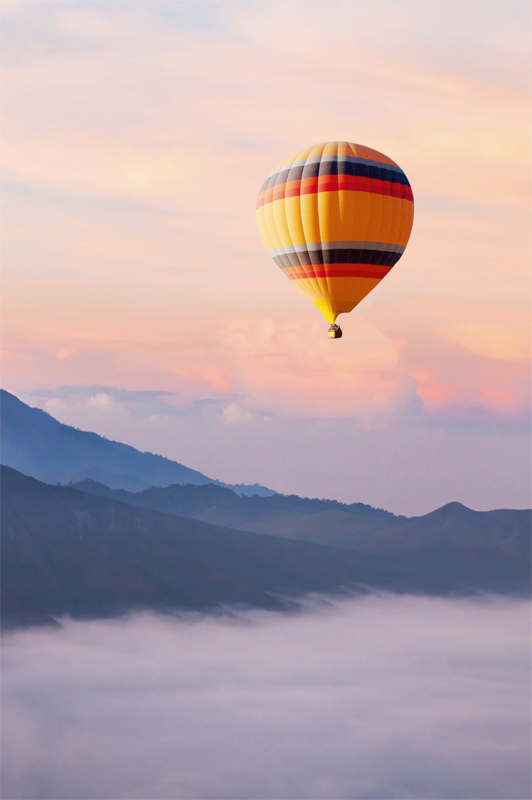 51803.indd ABC Glückwunschkarte Blanko B6 51803 Heissluftballon – Hochwertig & günstig bei ShopDeca