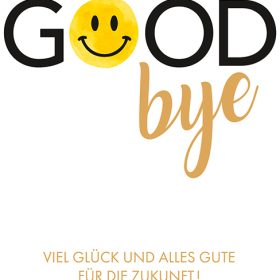 ABC Abschiedskarte DE B6 52298 Goodbye