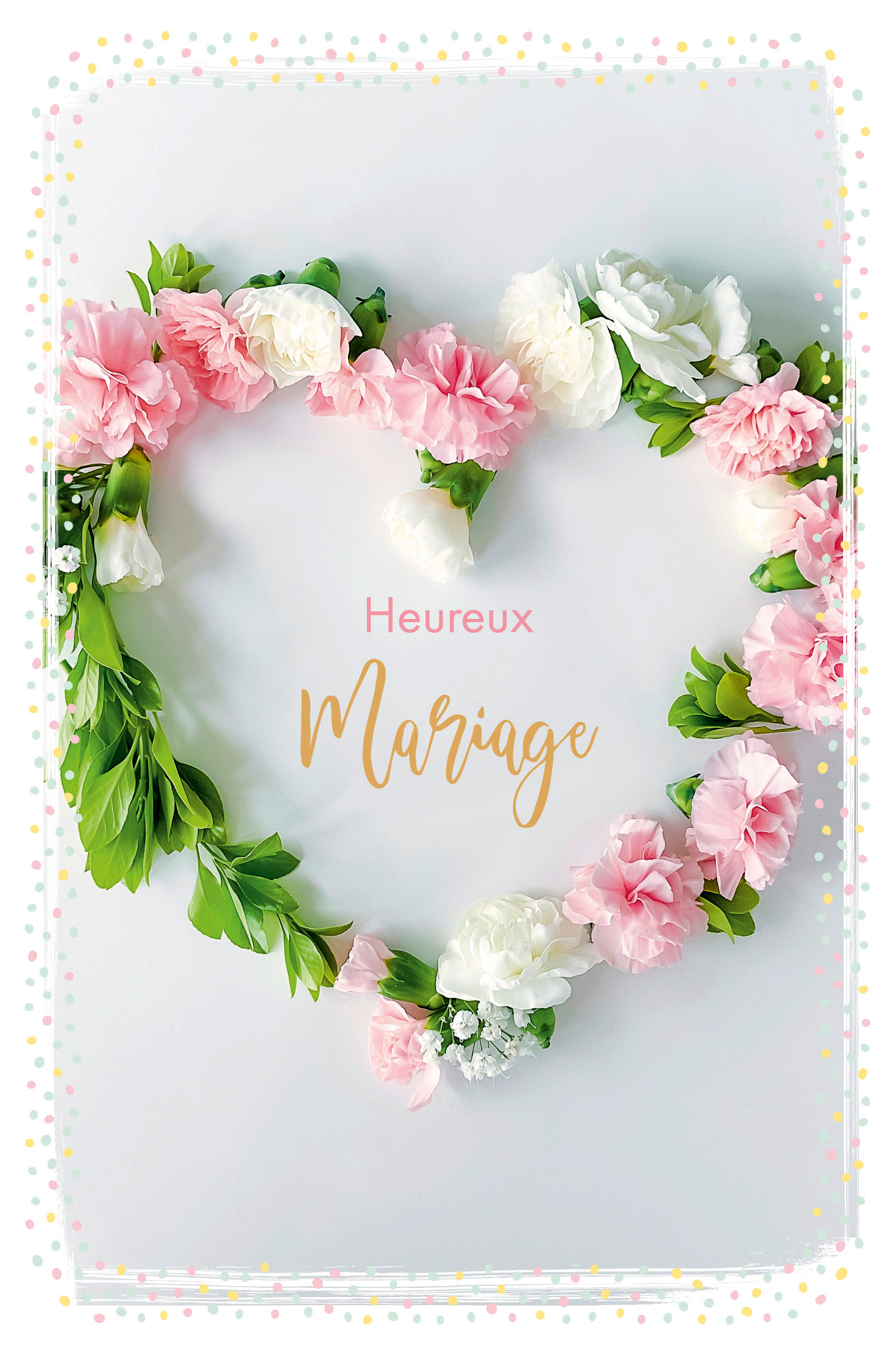 ABC-53110-7611119276021 ABC Hochzeitskarte FR B6 53110 Blütenherz – Hochwertig & günstig bei ShopDeca