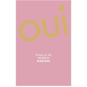 ABC Hochzeitskarte FR B6 53121 OUI