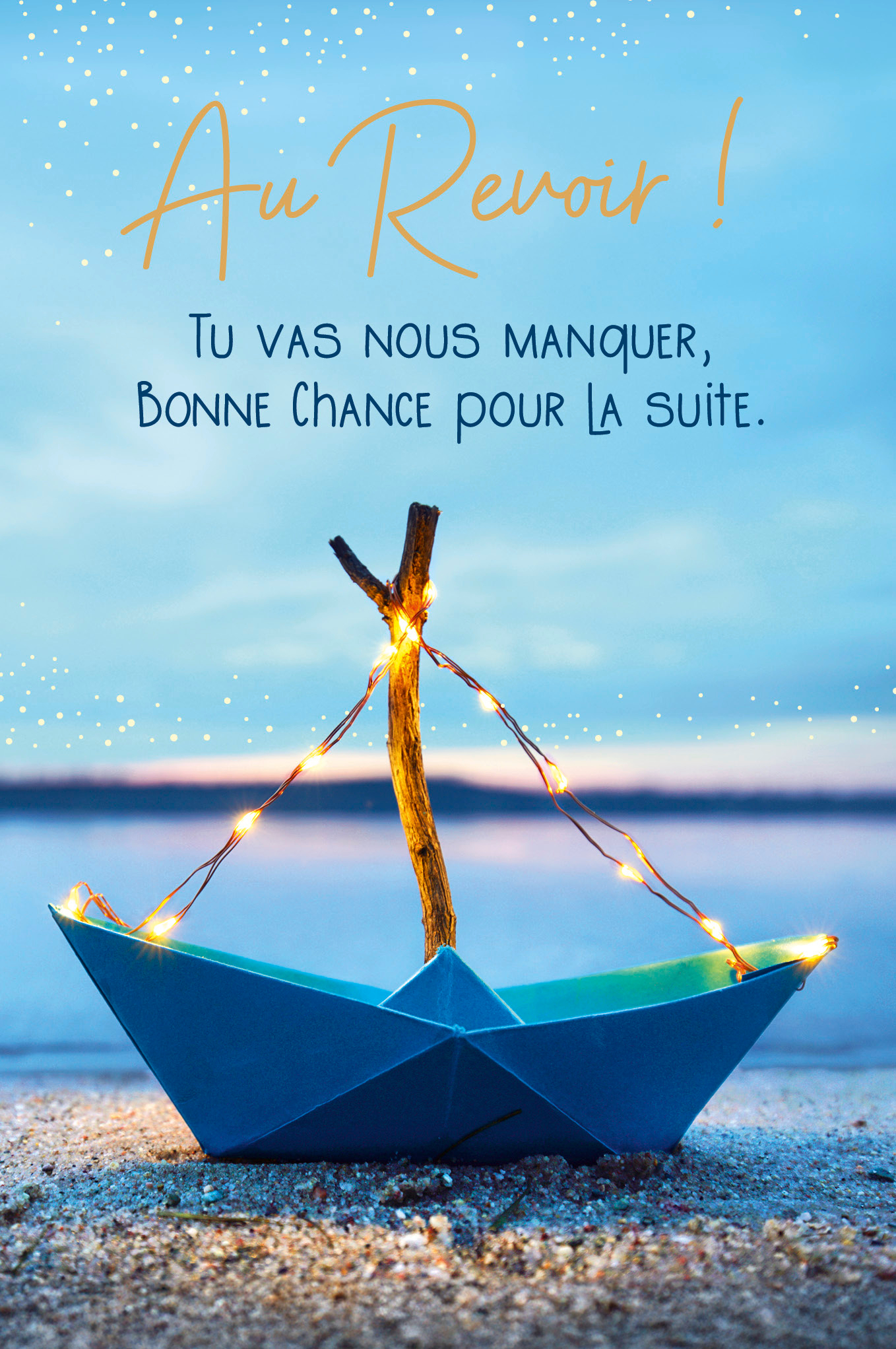 ABC-53218-7611119276007 ABC Abschiedskarte FR B6 53218 Papierschiffchen – Hochwertig & günstig bei ShopDeca