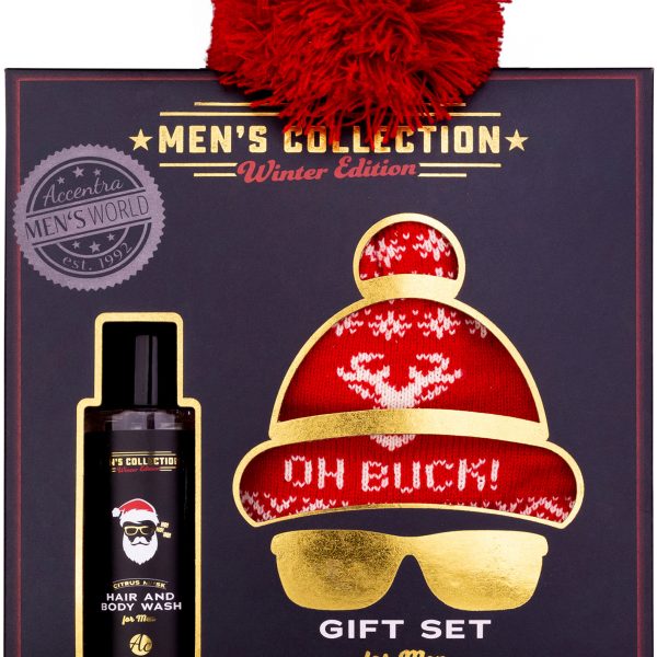 ACCENTRA Geschenkset Mütze 150ml 6059836 MEN'S COLLECTION WINTER ED.