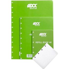 ADOC Ersatzblätter A5 3845.609 kariert 5x5 72 Blatt