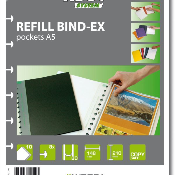 ADOC Ersatztaschen A5 5812.000 matt 10 Stück