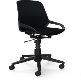 AERIS Bürodrehstuhl Numo Task 962WRSTBKCU1 schwarz/schwarz