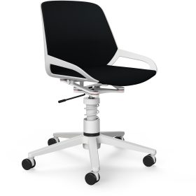 AERIS Bürodrehstuhl Numo Task 962WRSTWHCU1 schwarz/weiss