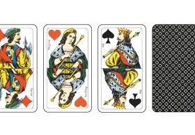 AGMÜLLER Spielkarten 106601224 Tresette Ornament, Vollcellux