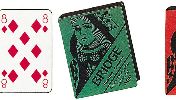 AGMÜLLER Bridge Doppel 57x89mm 106801211 rot/blau 55 Karten