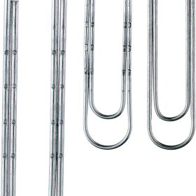 ALCO Büroklammern 50mm 260A verzinkt, gewellt 40 Stück