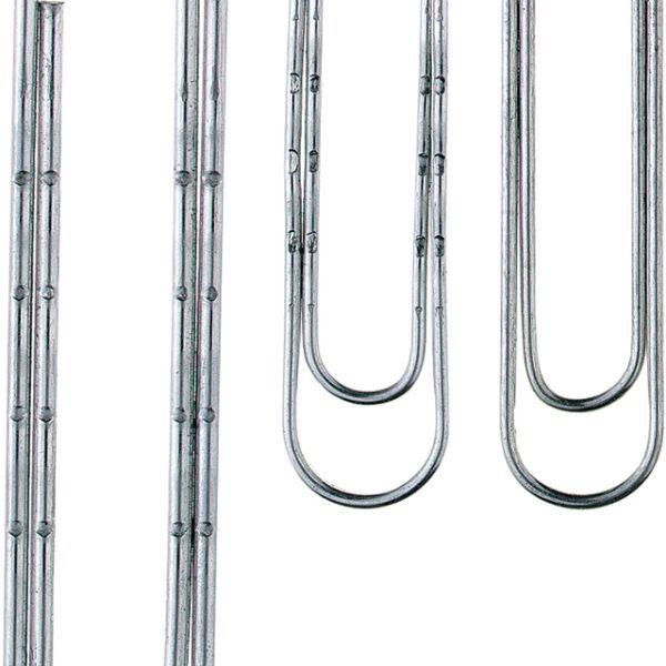 ALCO Büroklammern 50mm 260A verzinkt, gewellt 40 Stück