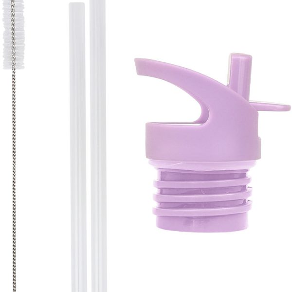 ALLC Set für Trinkflasche DBSSRE97 Deckel, Stohhalm, Bürste