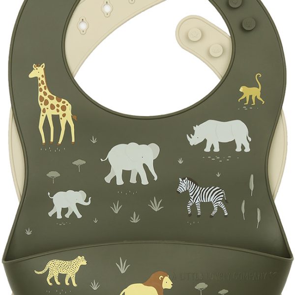 ALLC Silikonlätzchen 22x27cm SBSAGR06 Savannah