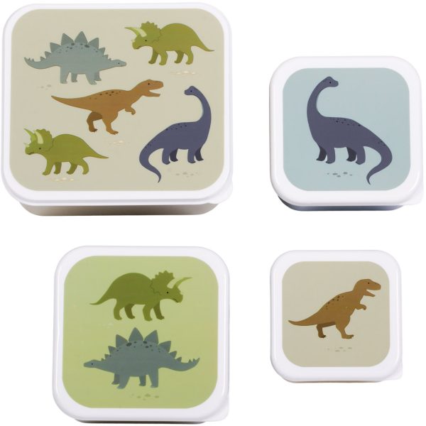 ALLC Lunch & Snackbox Set SBSEDI38 Dinosaurs