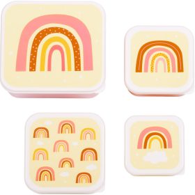 ALLC Lunch & Snackbox Set SBSERA41 Rainbow