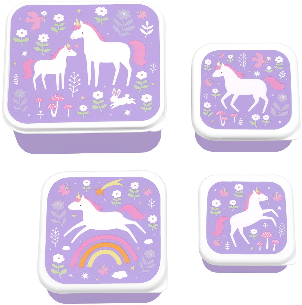 ALLC-SBSEUD73-8719715003658 ALLC Lunch & Snackbox Set SBSEUD73 Unicorn dreams – Hochwertig & günstig bei ShopDeca