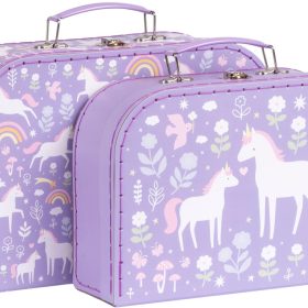 ALLC Kofferset 29x20x9.3cm SCUDPU25 Einhorn