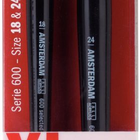 AMSTERDAM Ölmalpinselset Gr.18/24,XL 90960095 2-teilig, Serie 600