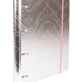 ANCOR Ringbuch Pink Zebra 112771 pink 4 Ring A4, Divid./Refill