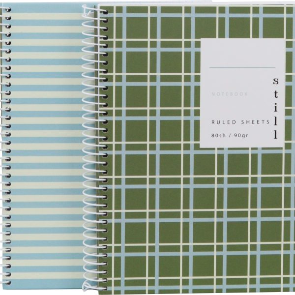 ANCOR Spiralbuch A5 Still 113389 lines 90g 80 Bl.