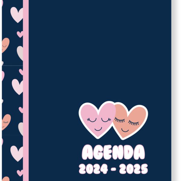 ANCOR Schüleragenda 2024/2025 A5 118162 B'LOG HEARTS
