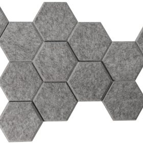 APOLLO Akustik-Waben 17x15cm VAWB15/5 grau 12 Stück