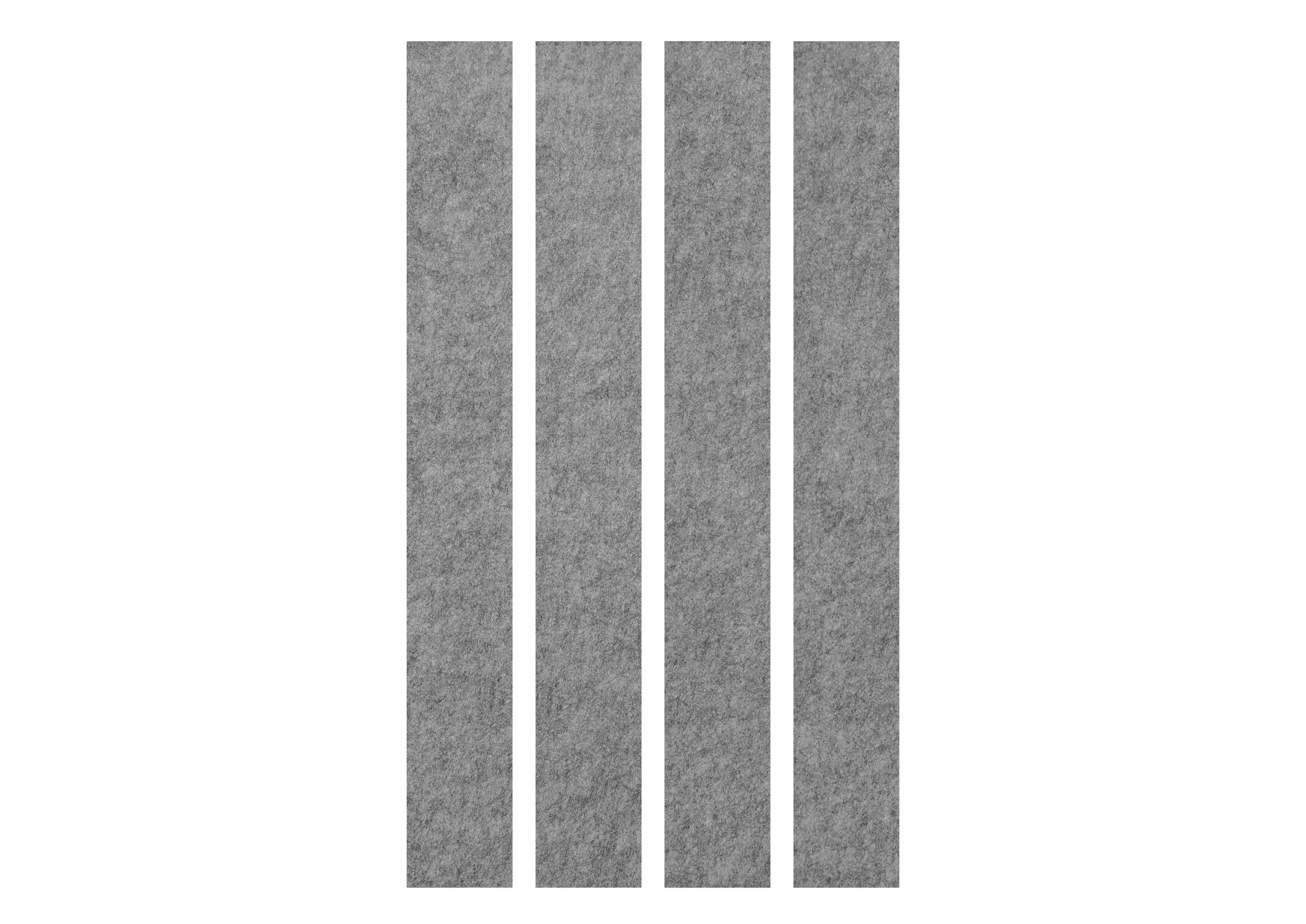 APOLLO-VAWP200-5-4032062177488 APOLLO Akustik-Wandpaneelen 200x25cm VAWP200/5 grau 4 Stück – Hochwertig & günstig bei ShopDeca