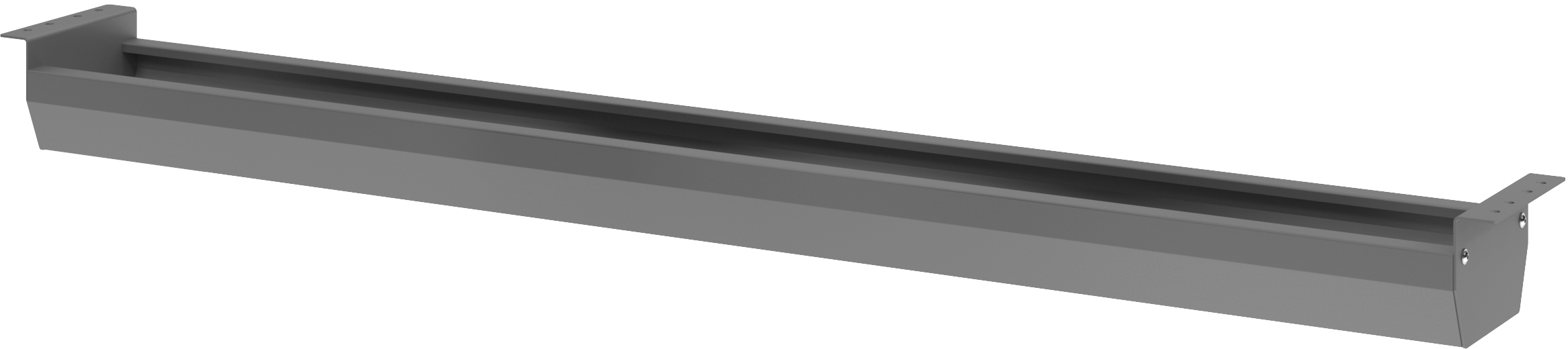 APOLLO-VK16-G-4032062189399 APOLLO Kabelwanne 126cm VK16/G graphit, für 160cm Tische – Hochwertig & günstig bei ShopDeca