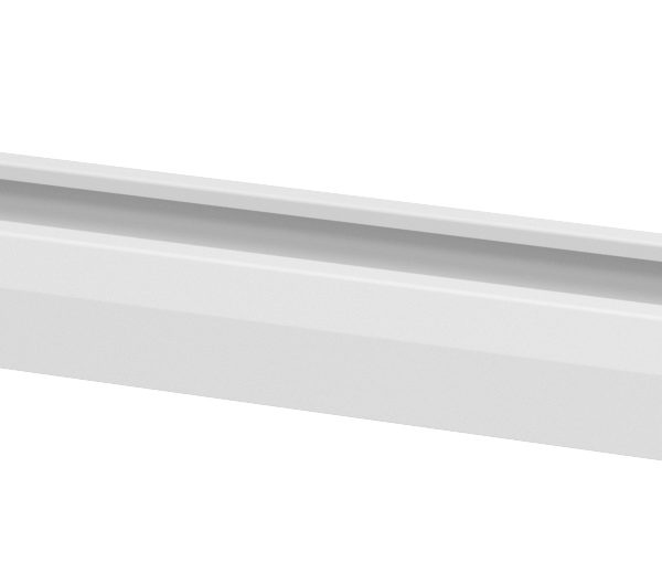 APOLLO Kabelwanne 126cm VK16/W weiss, für 160cm Tische