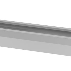 APOLLO Kabelwanne 126cm VKC16/S grau, für 160cm Tische