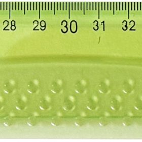 ARDA Massstab Elastika 60cm EL60 Hellgrün transparent