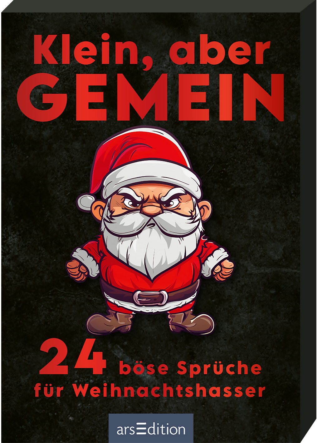 ARS-EDITION-136193-9783845861937 ARS EDITION Adventskalender 7.2x10.5cm 136193 24 böse Sprüche – Hochwertig & günstig bei ShopDeca