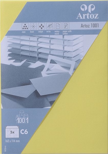 ASCII ARTOZ Couverts 1001 C6 107324182 100g, sonnengelb 5 Stück – Hochwertig & günstig bei ShopDeca