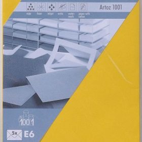 ARTOZ Couverts 1001 E6 107374182 100g, sonnengelb 5 Stück