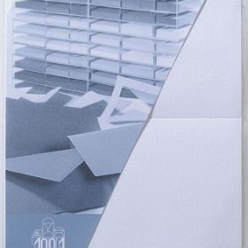 ARTOZ Karten 1001 310x155mm 107452262 220g, blütenweiss 5 Blatt