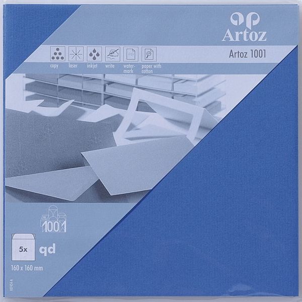 ARTOZ Couverts 1001 160x160mm 107454184 100g, royal 5 Stück