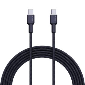 AUKEY Cable USB-C-to-C KevlarCore CB-NCC2 BK N ylon Braided,1.8m,60W, Bl.
