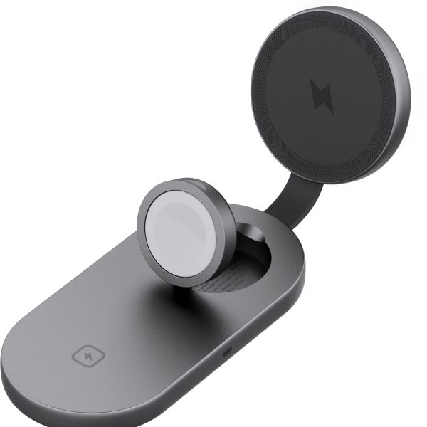 AUKEY MagFusionC 3-IN-1 foldable LC-MC313 Wirel.Charger Qi2 15W+5W+5W