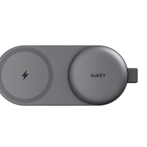 AUKEY MagFusionC 3-IN-1 Foldable LC-MC314 Wirel.Charger Qi2.2 15W+5W+5W