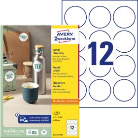 AVERY ZWECKFORM Etiketten A4/60mm L3416-100 weiss 1200 Stück