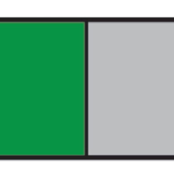 BEREC Türschild 27,4x102mm 314.082 Alu, Libre-Occupé