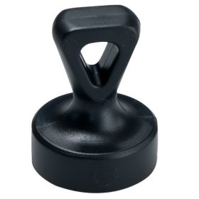 BEREC Griffmagnet Kunststoff 17mm GM17S.01 Öse, schwarz 2 Stück
