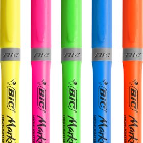 BIC Highlighter Grip 896055 ass. 5 Stück