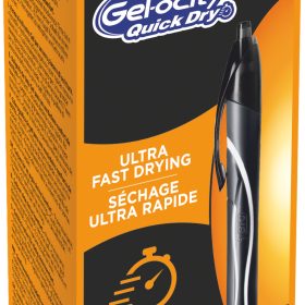 BIC Gel-ocity Quick Dry 0.7mm 949873 schwarz, 12 Stück