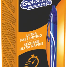 BIC Gel-ocity Quick Dry 0.7mm 950442 blau, 12 Stück