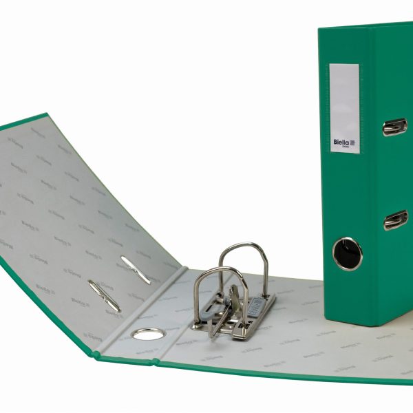 BIELLA Ordner Plasticolor 4cm 10750430U grün A5