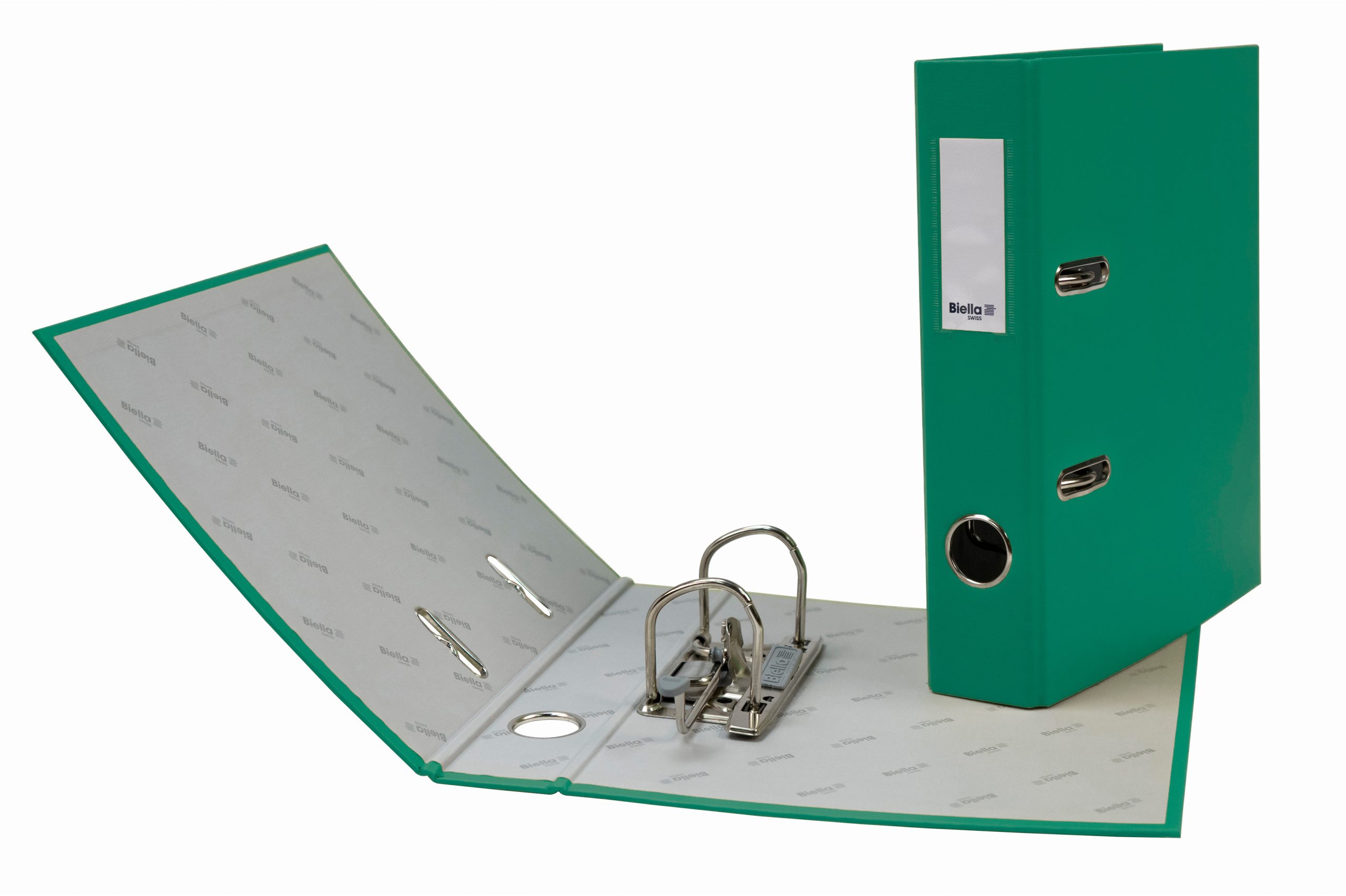 BIELLA-10750430U-7611365258055 BIELLA Ordner Plasticolor 4cm 10750430U grün A5 – Hochwertig & günstig bei ShopDeca